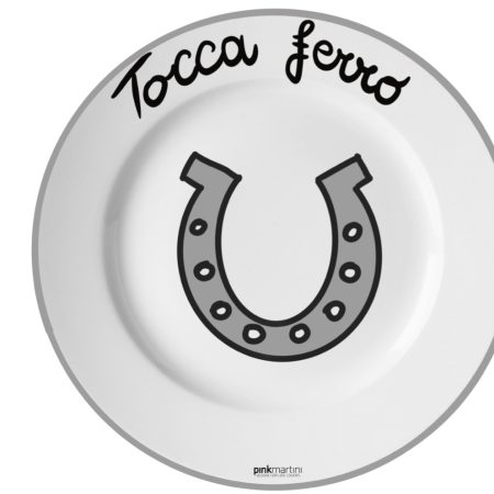 Tovaglietta americana rotonda TOCCA FERRO