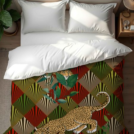 Copripiumino Leopardo