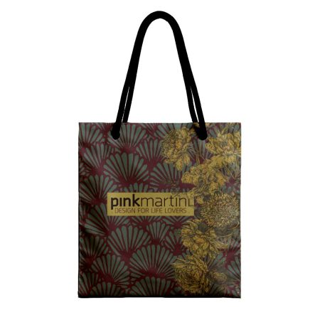 Borsa Shopper Ventagli e Fiori