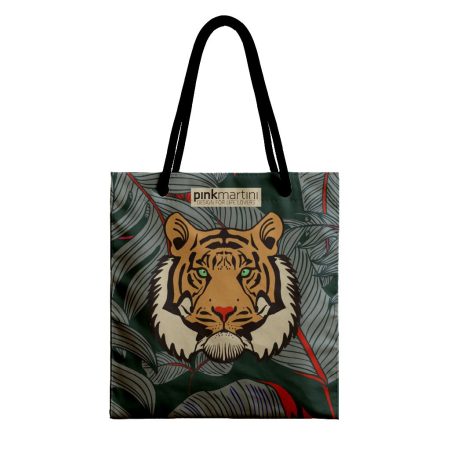 Borsa Shopper Tigre Blu