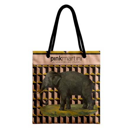 Borsa Shopper Elefante Pattern