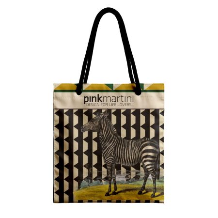 Borsa Shopper Zebra Pattern