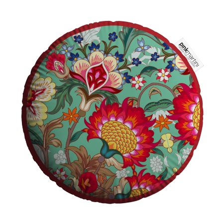 Cuscino Rotondo India Acqua