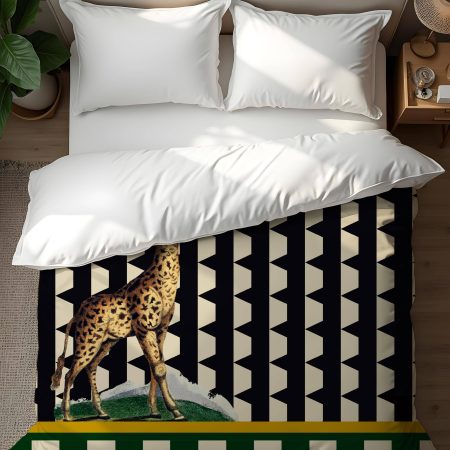 Copripiumino Giraffa Pattern