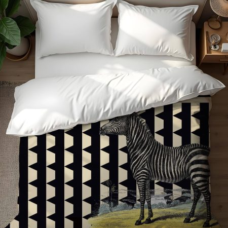 Copripiumino Zebra Pattern