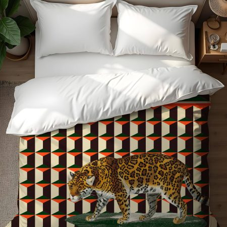 Copripiumino Leopardo Pattern